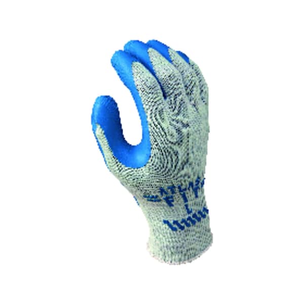 Showa Atlas Atlas Fit Unisex Indoor/Outdoor Coated Work Gloves Blue/Gray M 1 pair 300M-08.RT - main